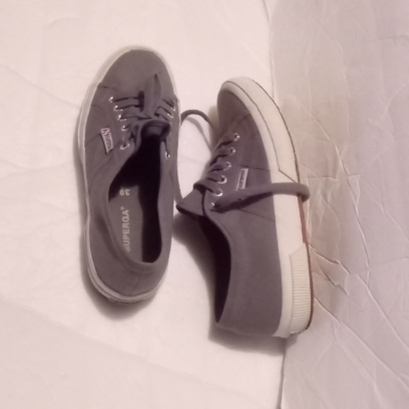 Superga Shoes - Superga gray and white sneakers